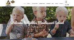 Desktop Screenshot of gablesmontessori.com